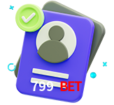 Tornar-se um membro do 799 Bet é muito simples